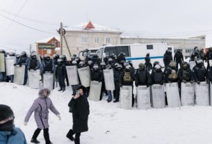 protest in russia