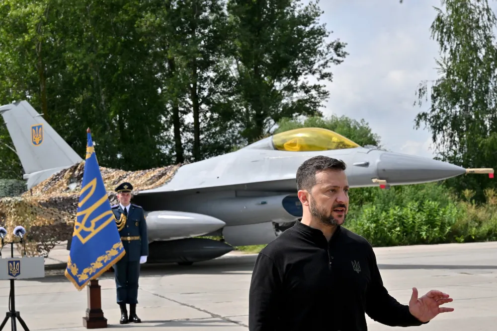 зеленський, F-16