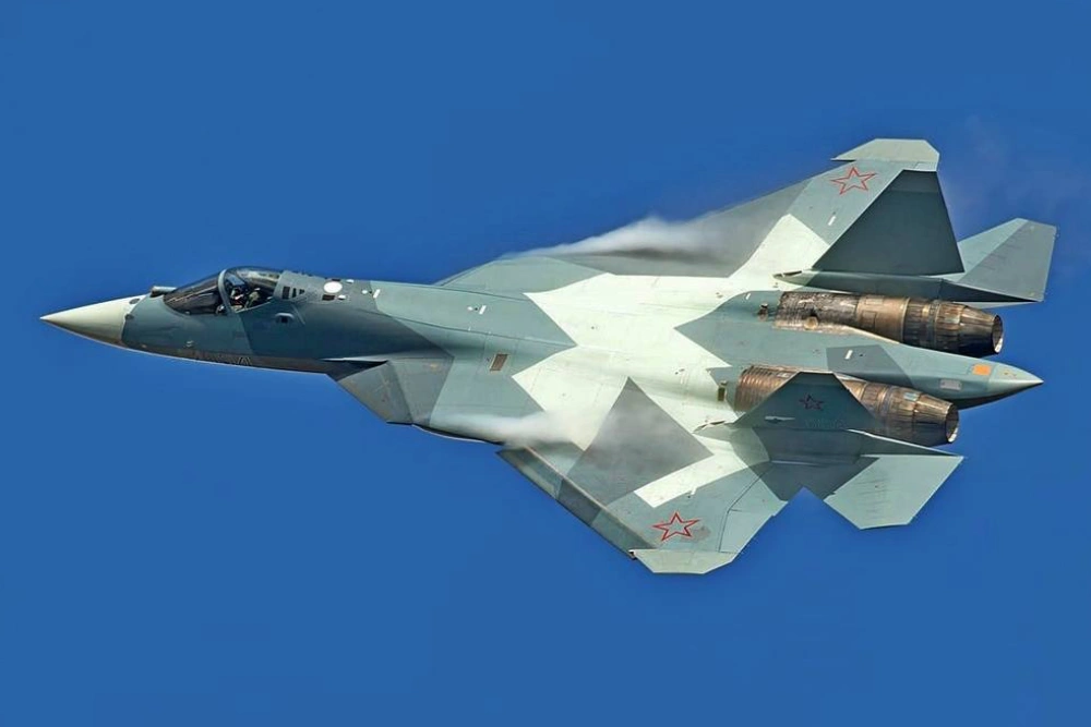 літак винищувач су-57