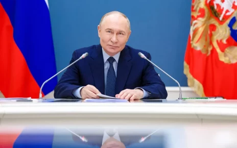путін за столом