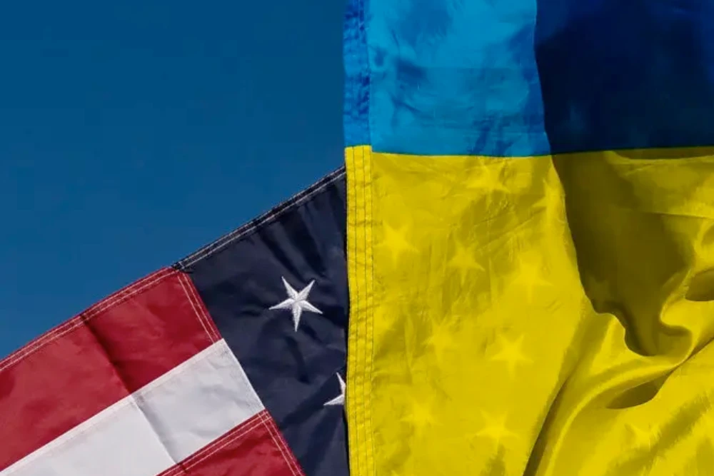 прапори україни та сша