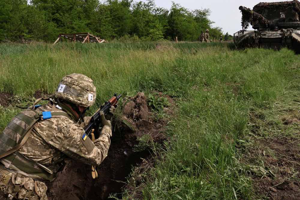 Фото REUTERS Андрій Андрієнко Прес-служба 65-ї окремої механізованої бригади ЗСУ