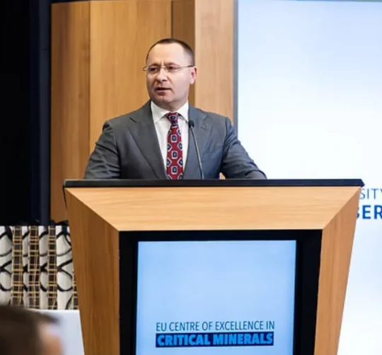 Посол Василь Мірошниченко виступив на заході Канберрського університету в Національному прес-клубі в понеділок увечері щодо того, що стоїть на кону в цьому конфлікті
