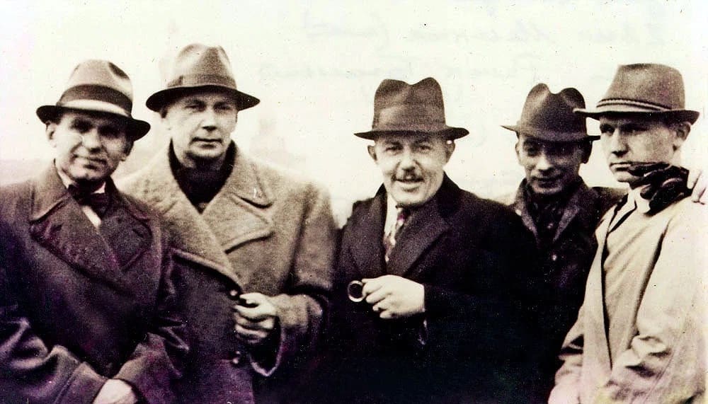 Улас Самчук, Євген Маланюк, Роман Бжеський, Микола Чирський, Олег Штуль