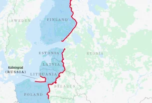 мінний паркан який хоче побудувати нато здовж прикордонній межі з росією