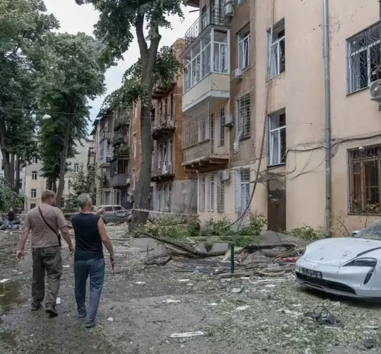Пошкодження Одеси від обстрілу Росією 20 червня