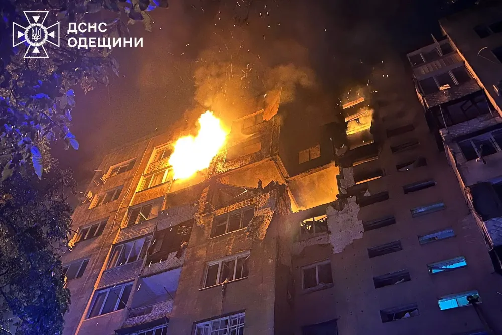 Двоє дітей серед п'яти постраждалих в результаті російського авіаудару по Одесі