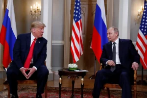 трамп та путин за обговоренням