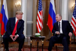 трамп та путин за обговоренням