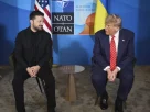 зеленський та трамп на саміті посміхаються
