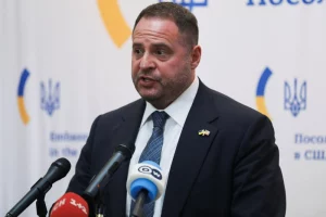 Глава адміністрації президента України Андрій Єрмак заявив у середу