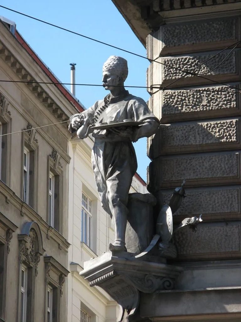 Пам’ятник Юрію Кульчицькому, Відень
