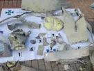 деталі збитої ракети іскандер яка влучла у будівлю кабміну україни