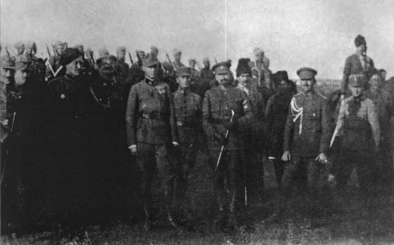 Під час походу на Крим 2-й Запорізький полк зустрівся з Українськими січовими стрільцямиі