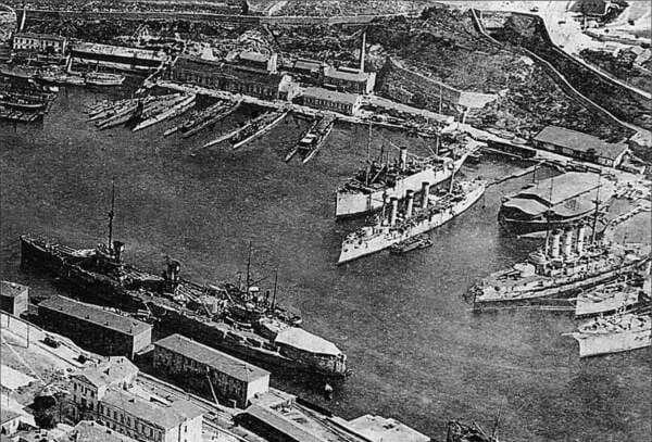 Бухта Севастополя 1918 рік
