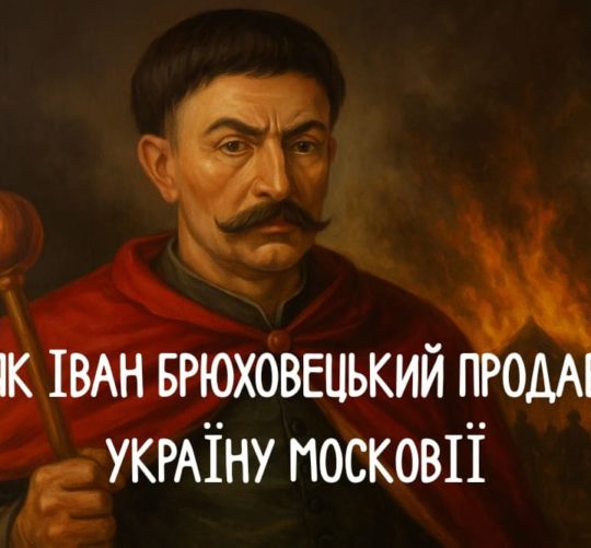 Іван Брюховецький продав Україну Московії