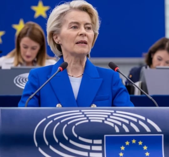 Фон дер Ляєн: У повітряному просторі над Європою почало відбуватися щось «нове і небезпечне»