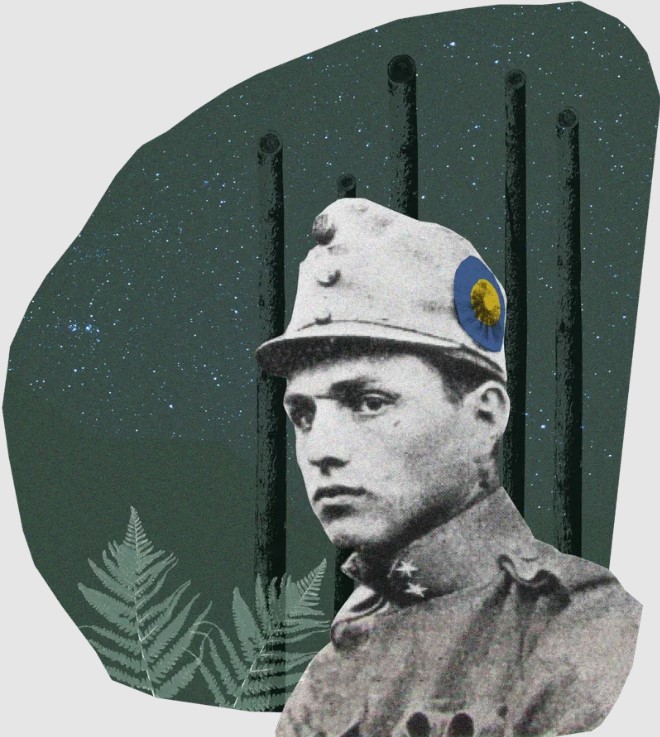 Андрій Баб’юк під час служби в легіоні Українських січових стрільців, 1914–1918 роки Джерело фото: Музей історії міста Коломия