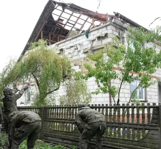 нова ППО Меропс, зруйнований дім у Польщі ракетою повітряної оборони