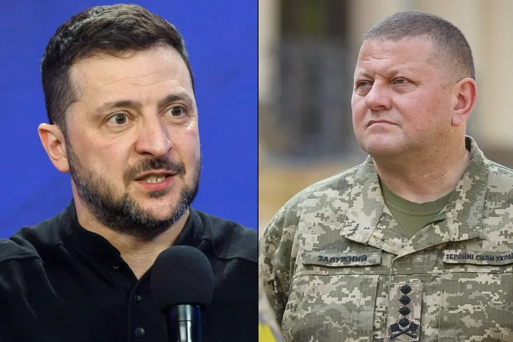 залужний та зеленський