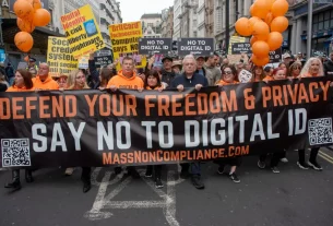 протести у Британії проти цифрової ідентифікації