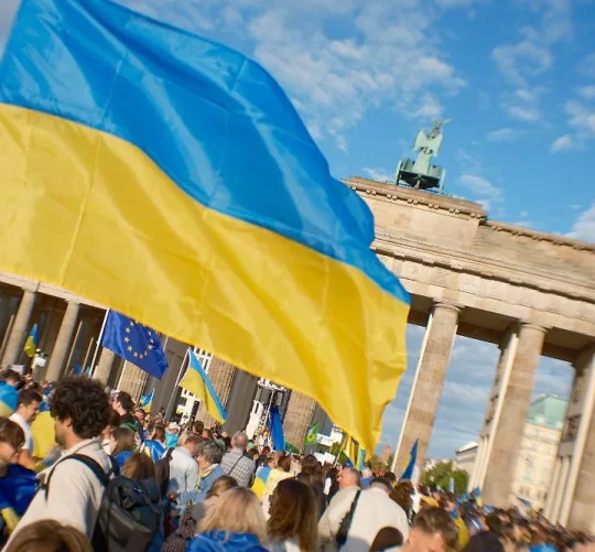 прапор України у Берліні