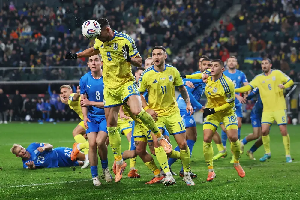 Україна - Ісландія відбірковий матч чемпіонату світу 2-0