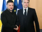 Володимир Зеленський був прийнятий у Парижі Еммануелем Макроном