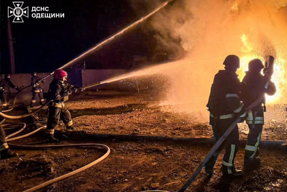 пожежа на енегретичному об'єкті Одещіни