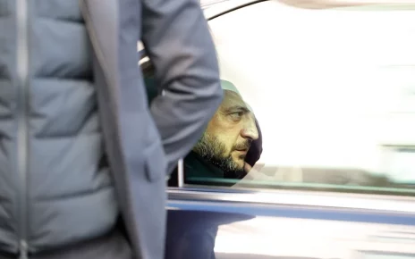 Володимир Зеленський у автівці