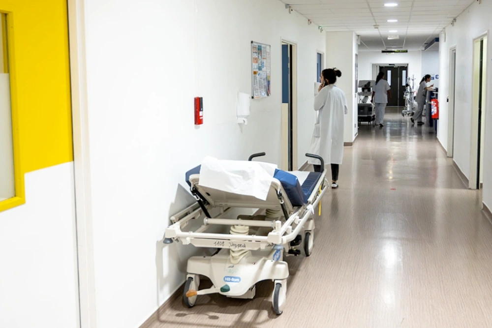 коридор у шпиталі у греції