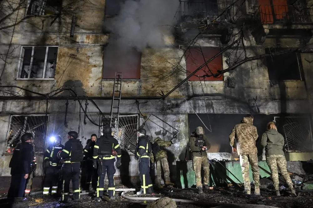 атака росії на енерго постачання запоріжжя влучило у житловий дім