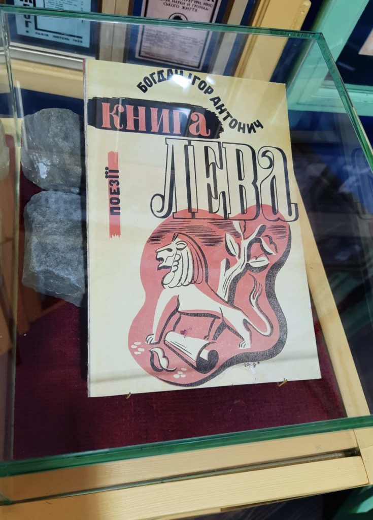 Збірка поезії «Книга Лева» і львівська бруківка (фото ZAXID.NET)