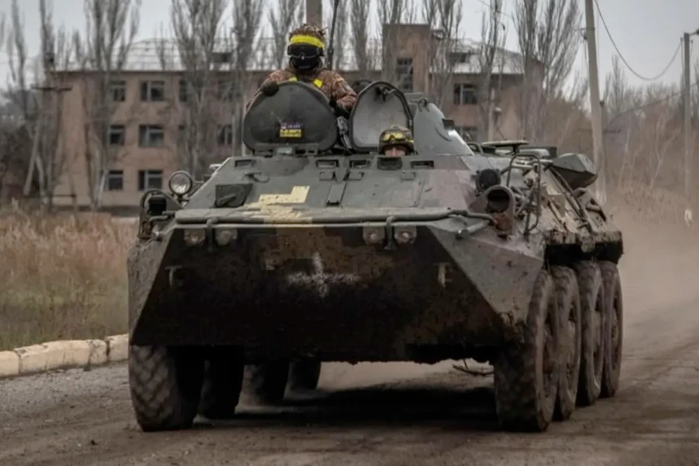 бтр українських військових