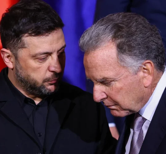 Спеціальний посол США Стів Віткофф та президент України Володимир Зеленський