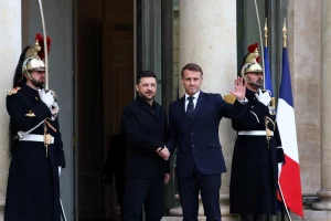 Зеленський в Парижі отримав підтримку від президента Франції Еммануеля Макрона
