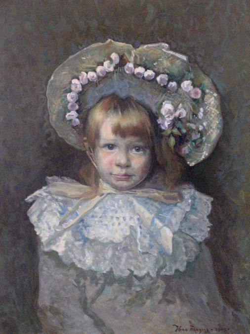 Копія портрету Грушевської роботи І. Труша. Худ. А. Сидоренко