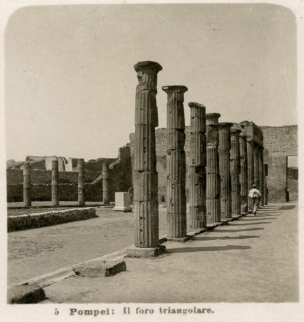 Помпеї. Стереофото 1904, з колекції родини Грушевських
