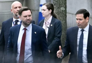 Віцепрезидент Джей Ді Венс та міністр закордонних справ Марко Рубіо