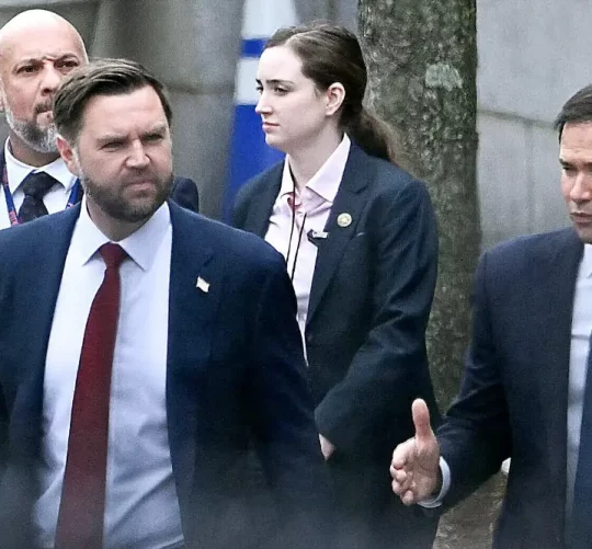 Віцепрезидент Джей Ді Венс та міністр закордонних справ Марко Рубіо