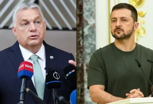 Віктор Орбан та Володимир Зеленський