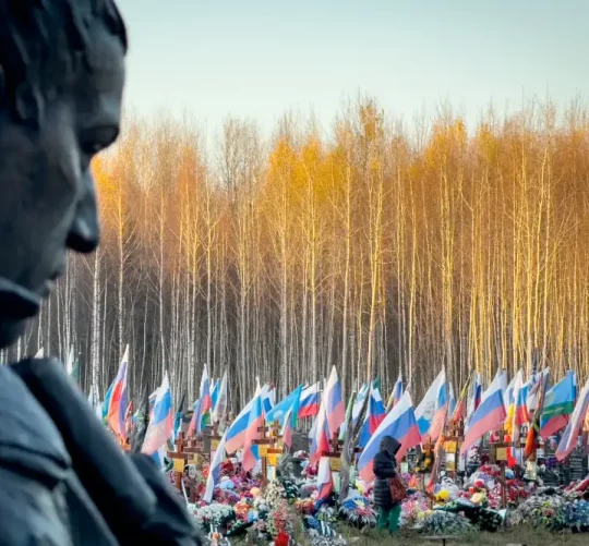 кладовище загиблих російських войнів