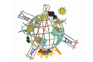 ідея глобальної електромережі яка з'єднала б увесь світ