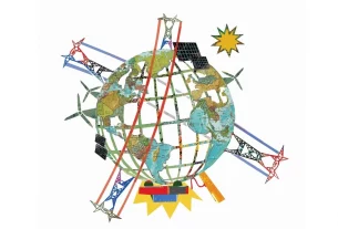 ідея глобальної електромережі яка з'єднала б увесь світ