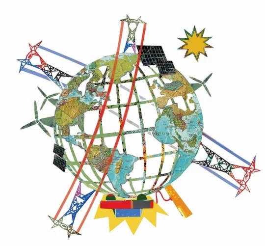 ідея глобальної електромережі яка з'єднала б увесь світ