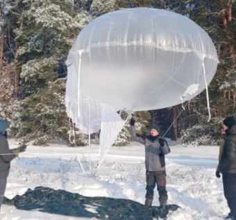 Київський стартап Aerobavovna, що займається розробкою повітряних куль, провів у січні тренінг для українських військових