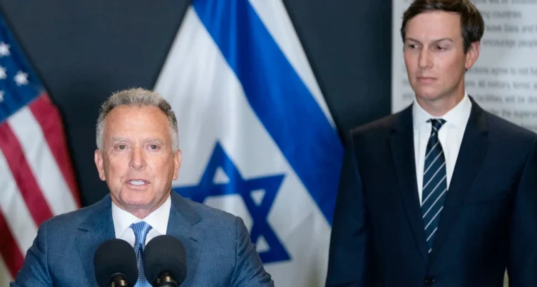 Стів Віткофф і Джаред Кушнер в Ізраїлі в жовтні минулого року.