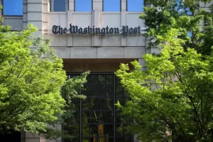 Американська газета The Washington Post офісна будівля агенції