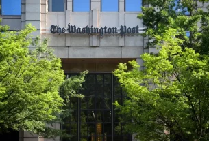 Американська газета The Washington Post офісна будівля агенції