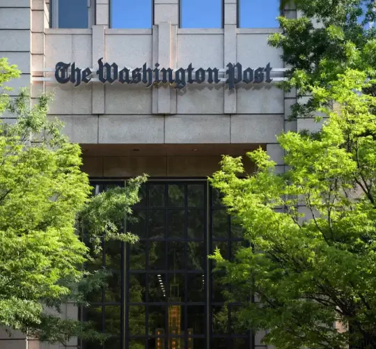 Американська газета The Washington Post офісна будівля агенції